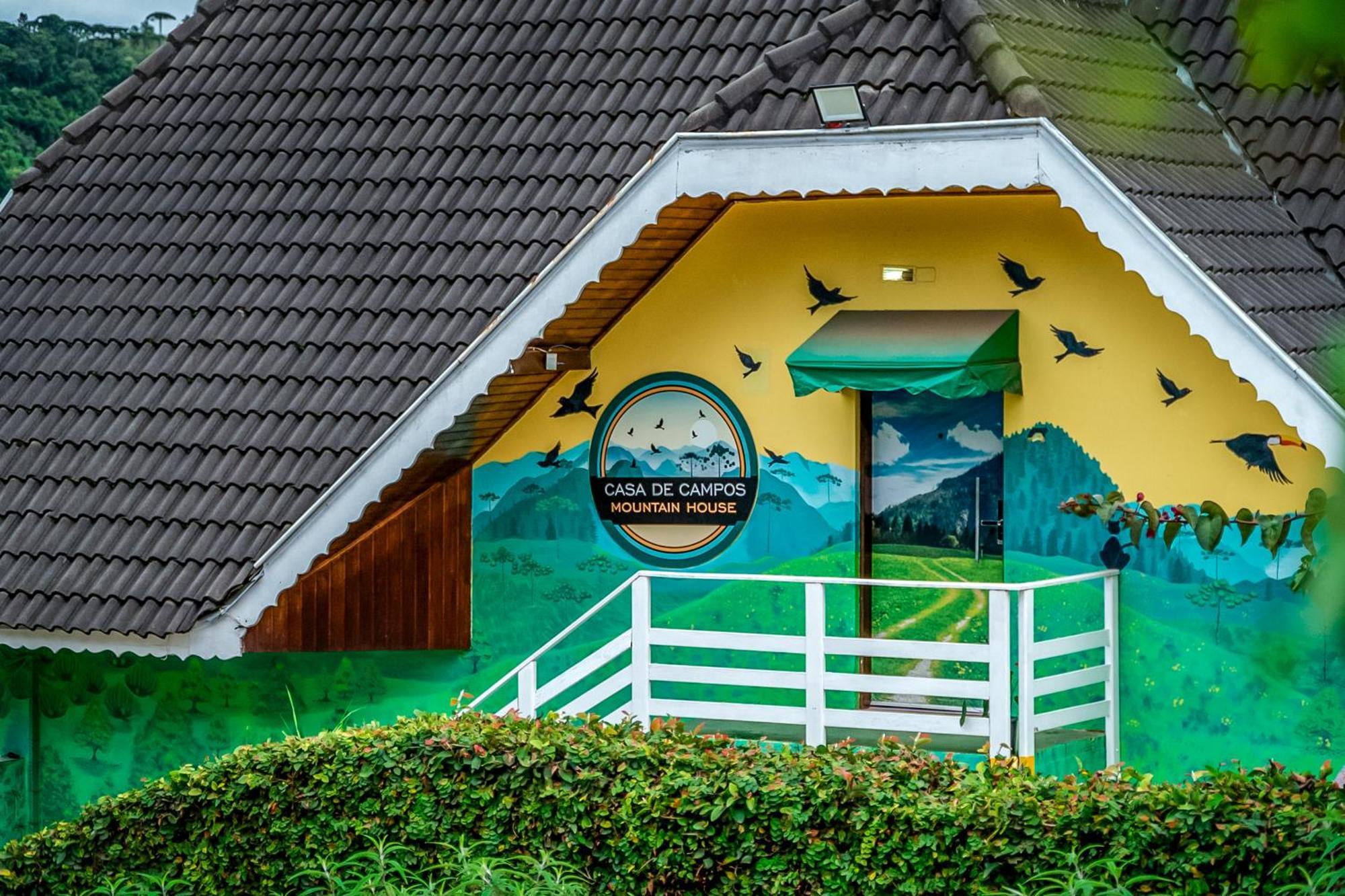 Velinn Pousada Casa De Campos Mountain House Campos do Jordão Exteriör bild